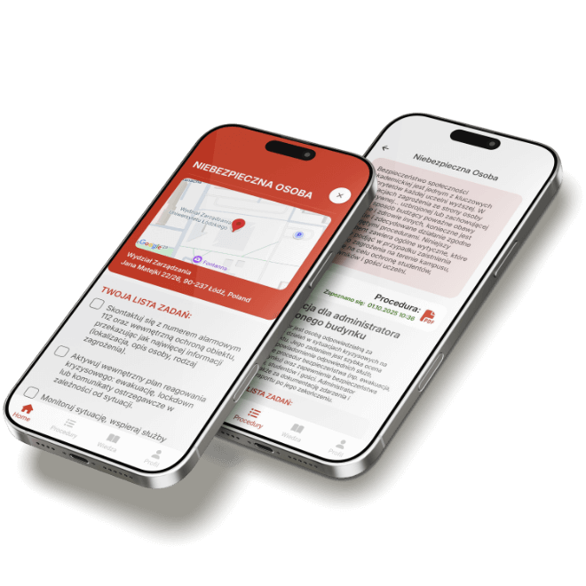 Panel administracyjny SafeUni